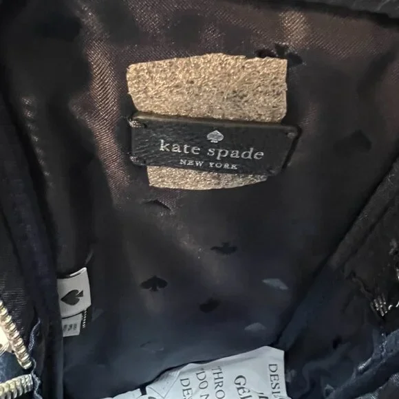 Kate Spade Rosie Cherry Embroidered Denim Phone Crossbody - Picture 9 of 9